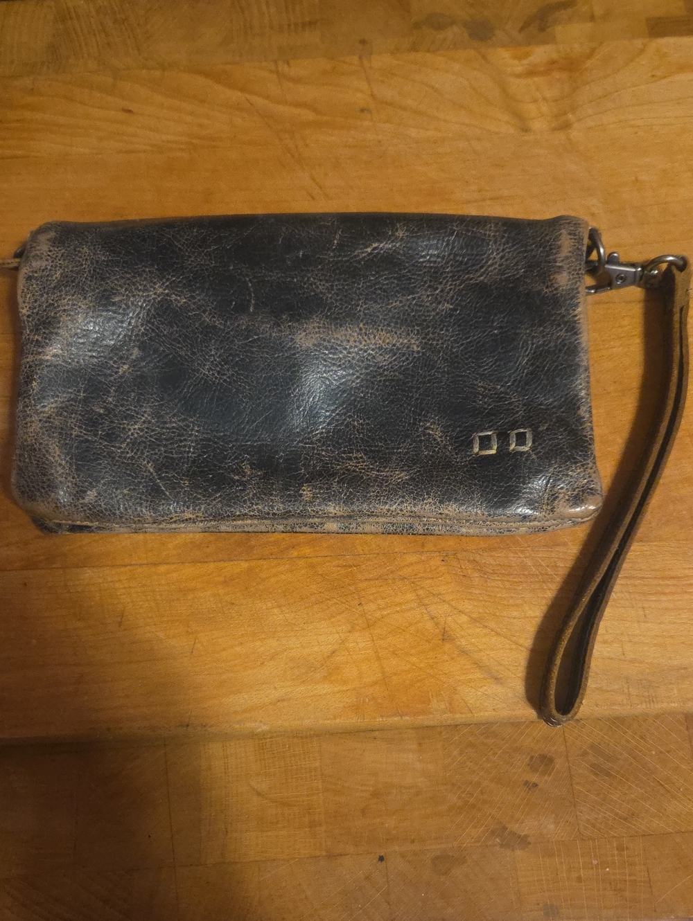 Bed Stu Cadence Distressed Brown Crossbody.